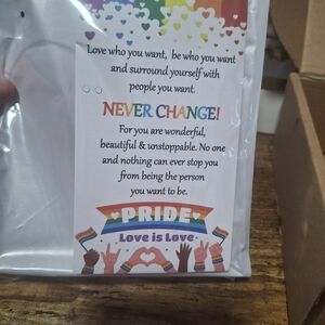 Pride Love is Love 20 Pieces. Key Chains, Pens, Pins,bags Bracelets Etc.
